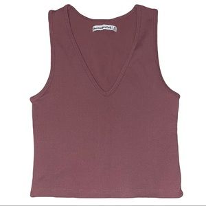 Abercrombie & Fitch Ribbed Tank Top Size XS